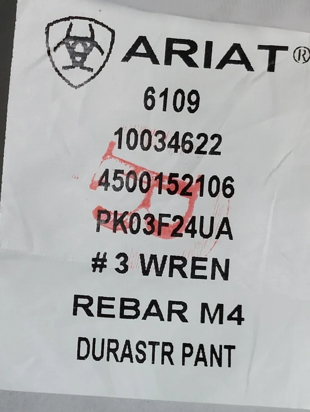 Ariat Rebar M4 DuraStretch Pant Mens 38x30 (39x30) Relaxed Straight Brown NWT